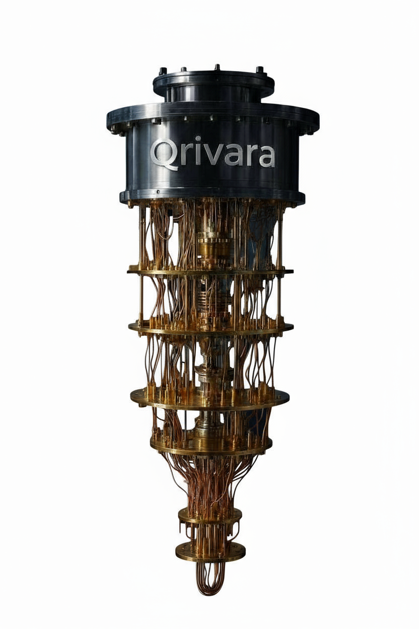 Dilution Refrigerator Quantum Computer